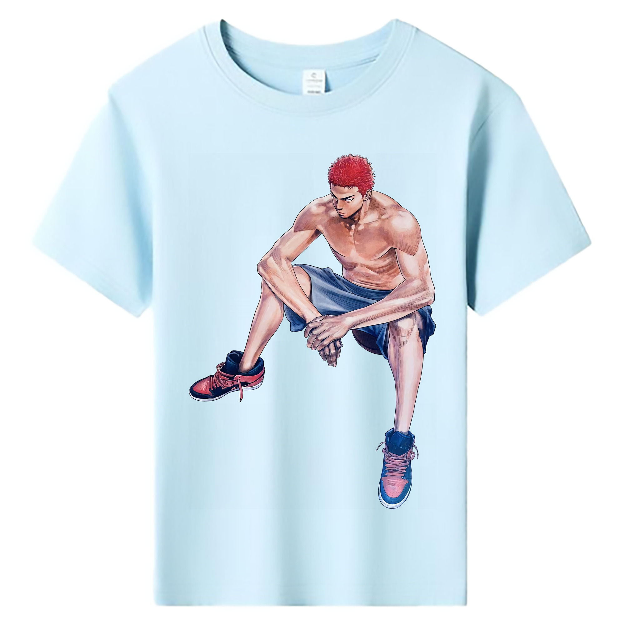 （画像用） SLAM DUNK／スラムダンク 綿100％キッズTシャツ（フロントプリント）